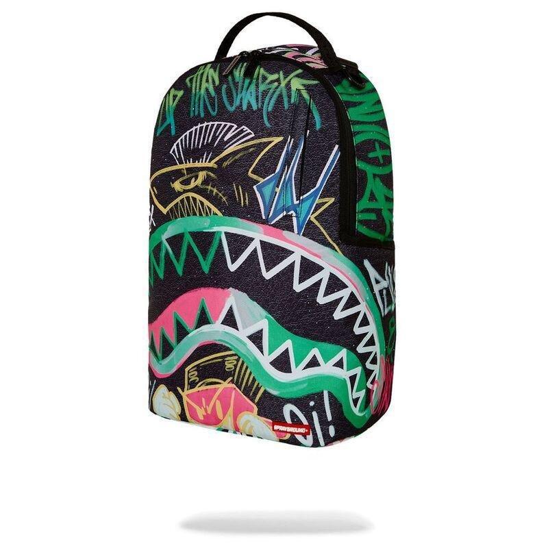 Sprayground Painted Punk DLXR Backpack, , large image number 3