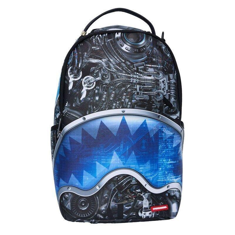 Sprayground Full Mechanical Shark DLXSV Backpack, , medium