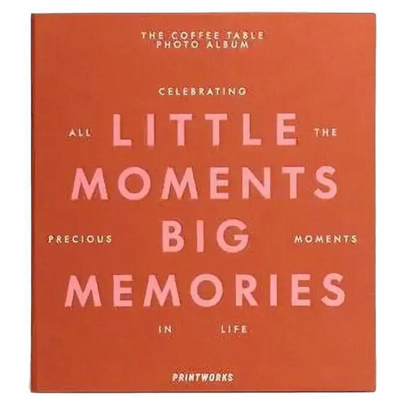 Printworks Photo Album - Little Moments Big Memories Orange, , large image number 0