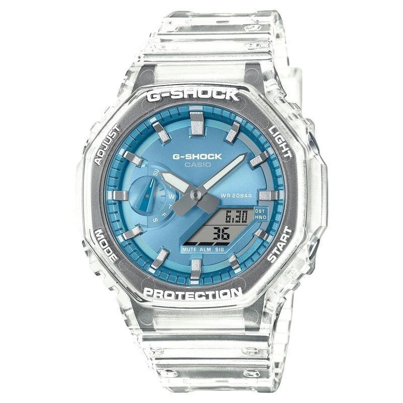Casio G-Shock GA-2100BM-7A2DR Men's Analog-Digital Watch - Transparent, , medium