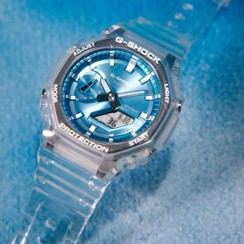Casio G-Shock GA-2100BM-7A2DR Men's Analog-Digital Watch - Transparent, , large image number 2