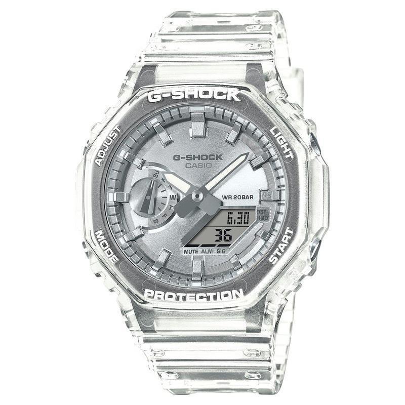 Casio G-Shock GA-2100BM-7A8DR Men's Analog-Digital Watch - Transparent, , medium