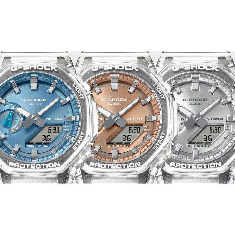 Casio G-Shock GA-2100BM-7A8DR Men's Analog-Digital Watch - Transparent, , large image number 3