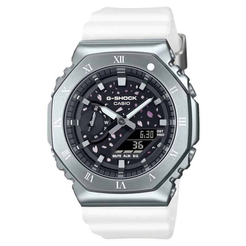 Casio G-Shock GM-2100TTTR-8ADR ONE OK ROCK Collaboration Model Men's Analog-Digital Watch - White / Silver, , medium