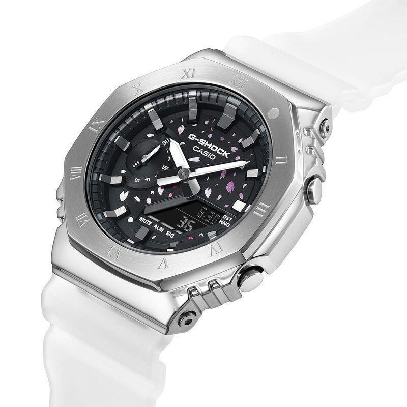 Casio G-Shock GM-2100TTTR-8ADR ONE OK ROCK Collaboration Model Men's Analog-Digital Watch - White / Silver, , large image number 2