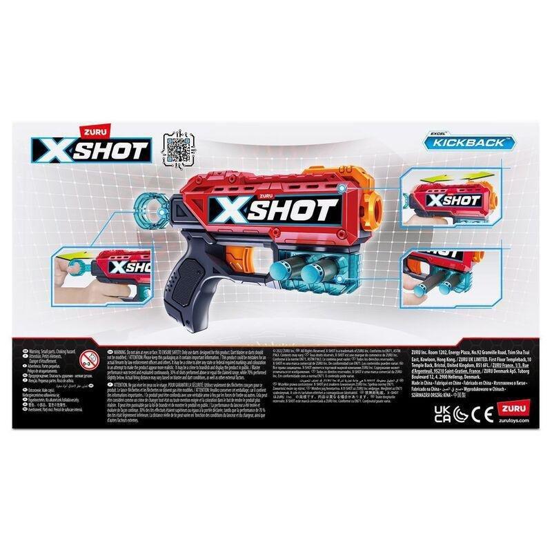 X-Shot Excel Kickback (8 Darts), , large image number 1