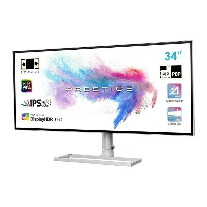 MSI Prestige PS341WU 34-Inch 5K2K WUHD/60Hz Gaming Monitor, , large image number 0