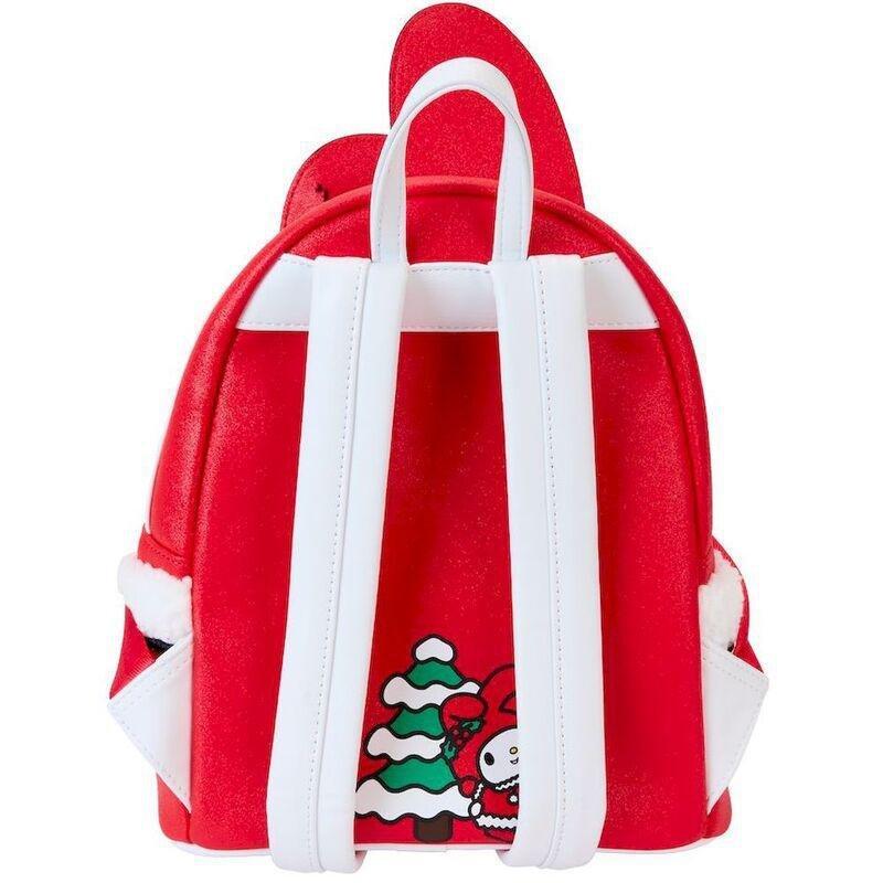 Loungefly Leather Sanrio My Melody Winter Mini Backpack, , large image number 2