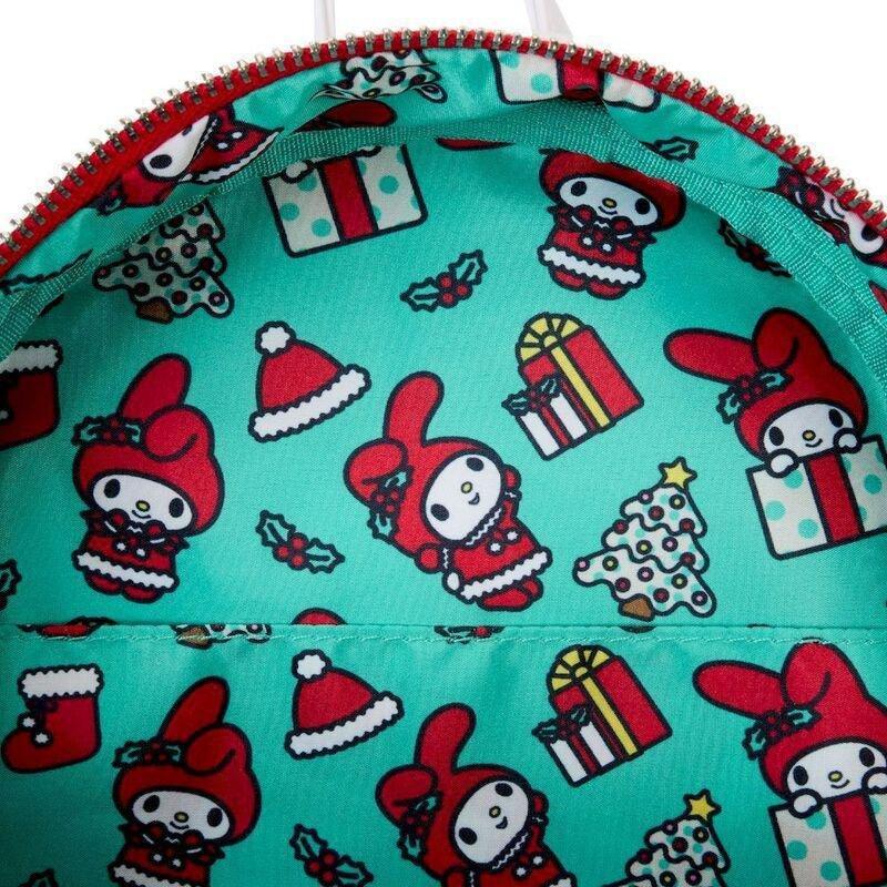Loungefly Leather Sanrio My Melody Winter Mini Backpack, , large image number 3