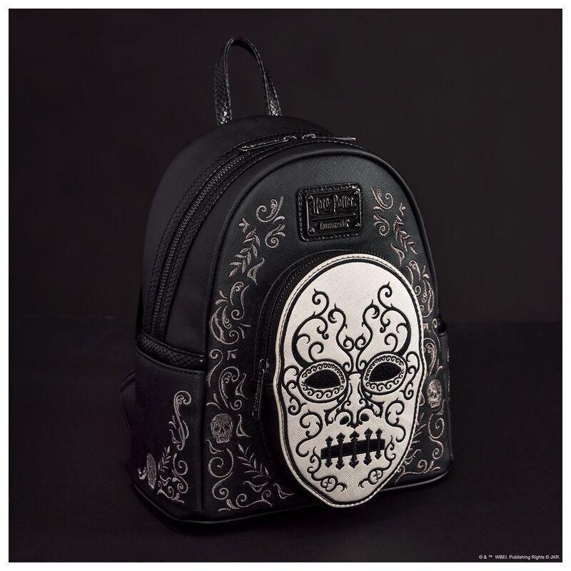 Loungefly Leather Harry Potter Death Eater Cosplay Mini Backpack, , large image number 4