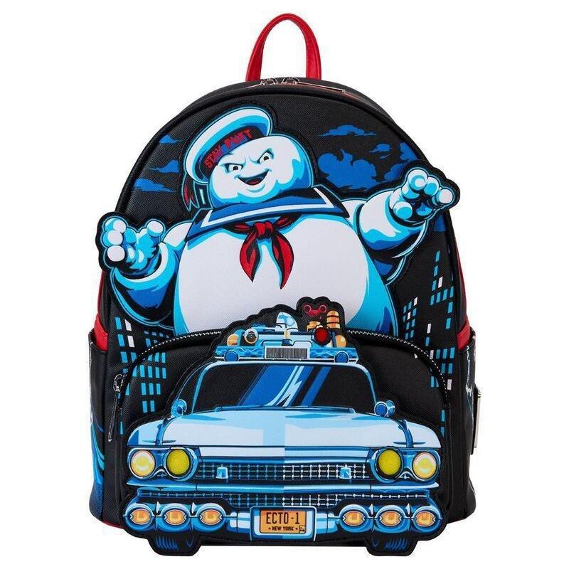 Loungefly Leather Ghostbusters Stay Puff Chasing Mini Backpack, , large image number 0