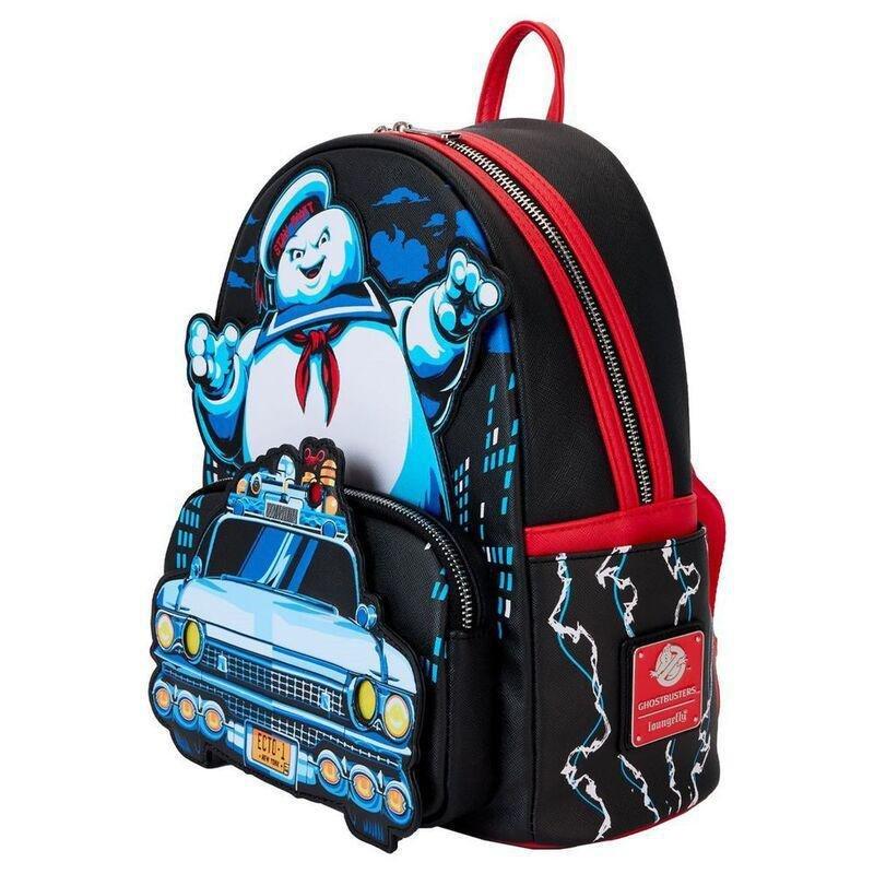 Loungefly Leather Ghostbusters Stay Puff Chasing Mini Backpack, , large image number 1