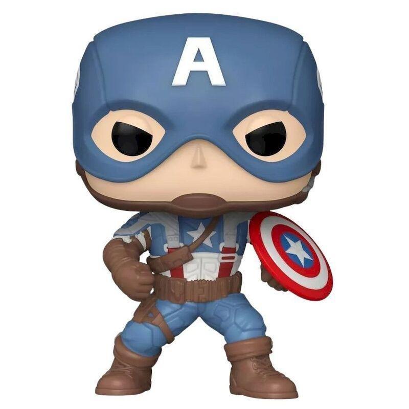Funko Pop! Marvel Infinity Saga Captain America Vinyl Figure, , large image number 0