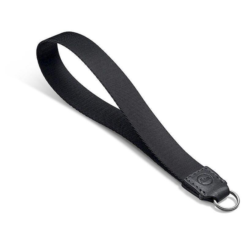 Leica Wrist Strap Fabric Leather Black, , large image number 0