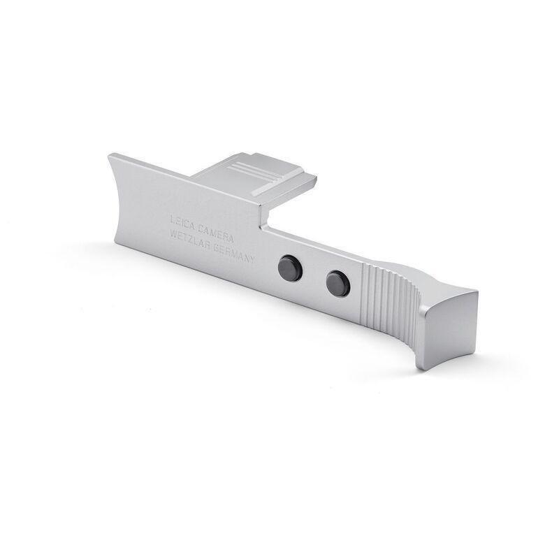 Leica Thumb Support Q3 Aluminium Silver Anodized Finish, , large image number 0
