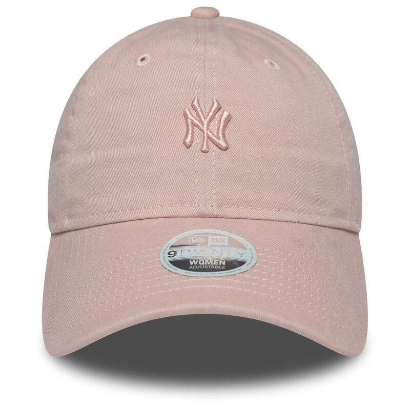 New Era Womens League Essential 9Twenty New York Yankees Pastel Pink Cap (One Size), , large image number 1