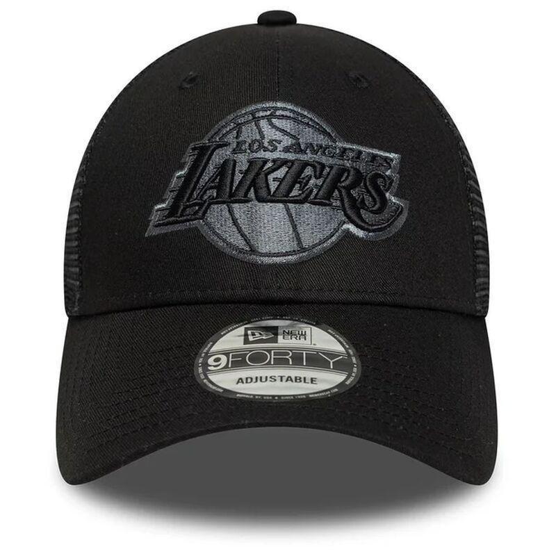 New Era Nba 9Forty Trucker Los Angeles Lakers Black Cap (One Size), , large image number 1