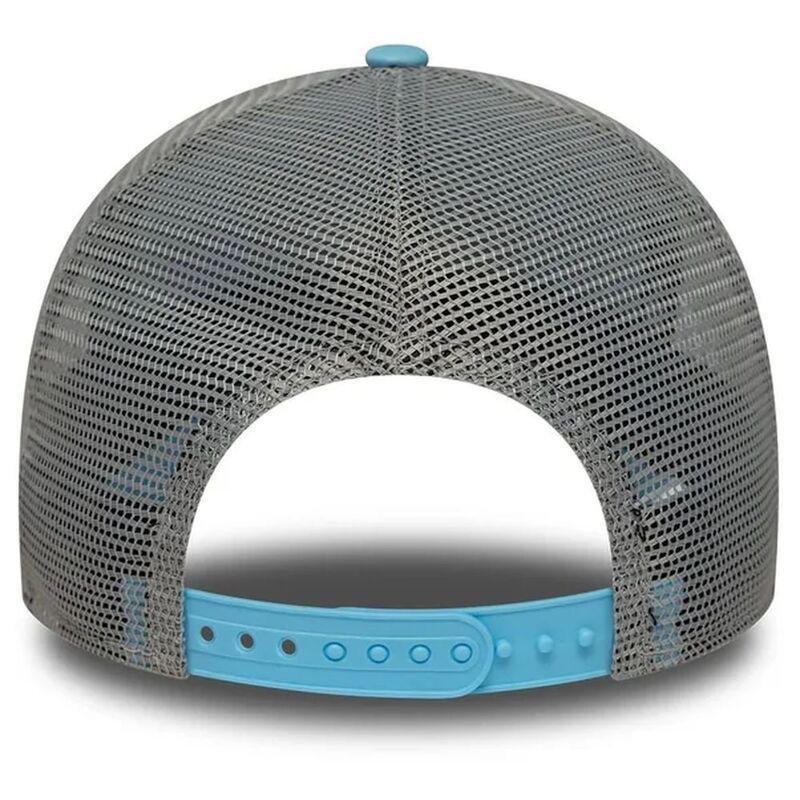New Era Patch Logo Trucker Pastel Blue Cap (One Size), , large image number 2