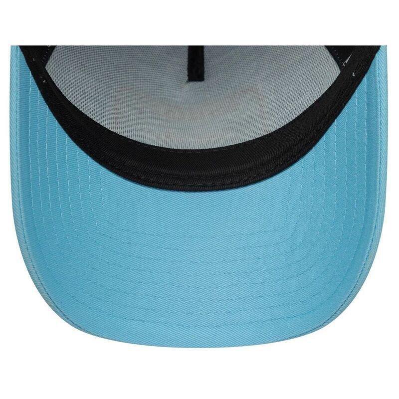 New Era Patch Logo Trucker Pastel Blue Cap (One Size), , large image number 3