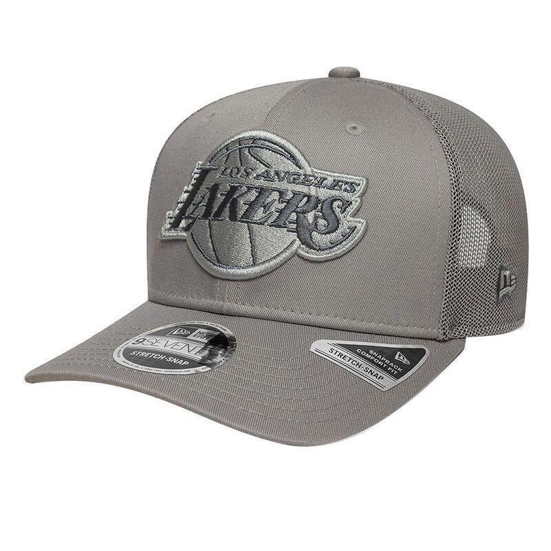 New Era Tonal 9Seventy Stretch Snap Los Angeles Lakers Grey Cap, , medium