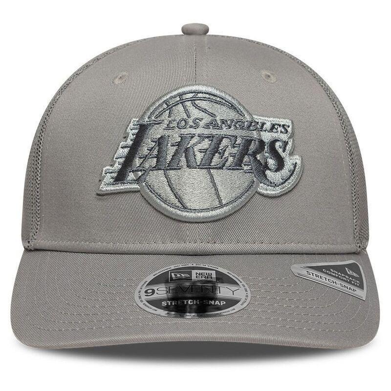 New Era Tonal 9Seventy Stretch Snap Los Angeles Lakers Grey Cap, , large image number 1