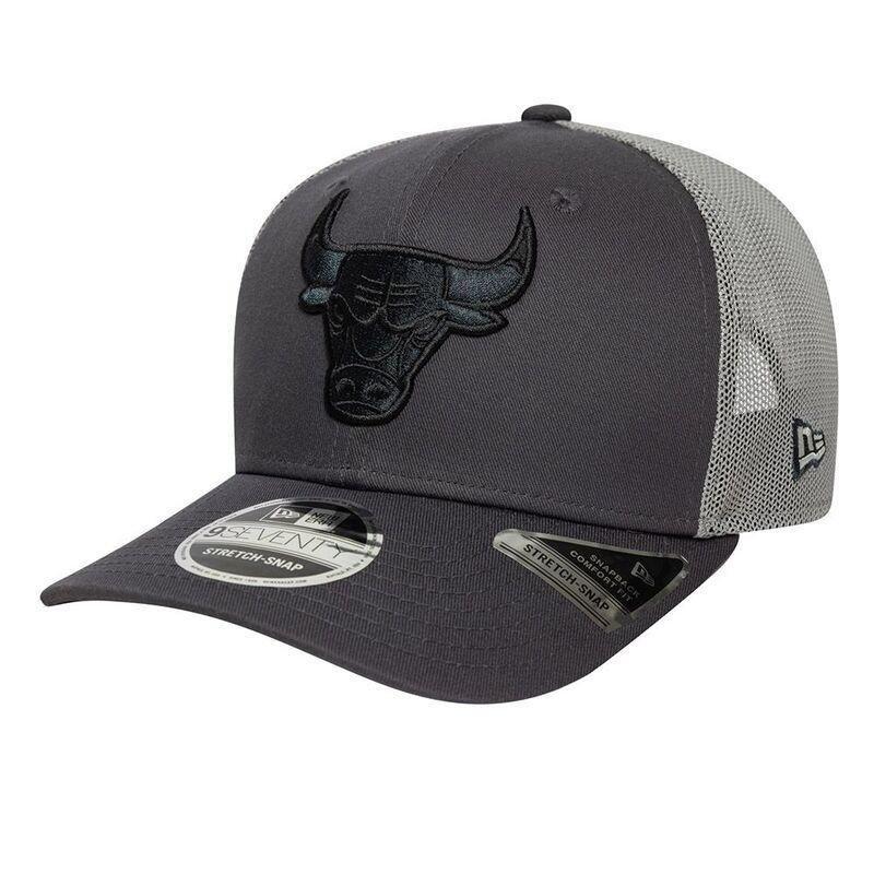 New Era Tonal 9Seventy Stretch Snap Chicago Bulls Dark Grey Cap, , medium