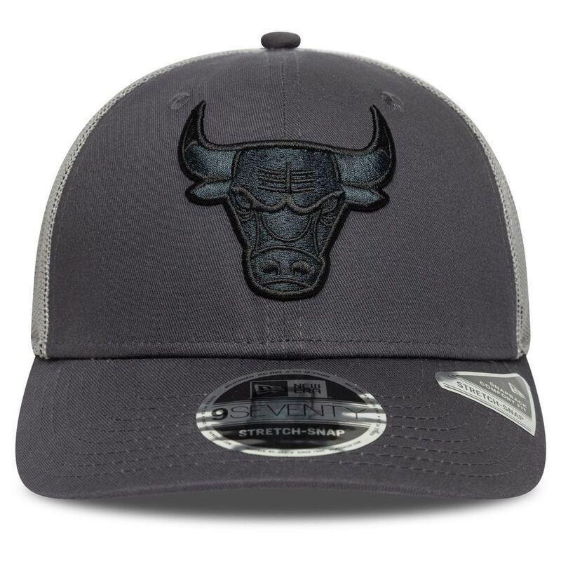 New Era Tonal 9Seventy Stretch Snap Chicago Bulls Dark Grey Cap, , large image number 1