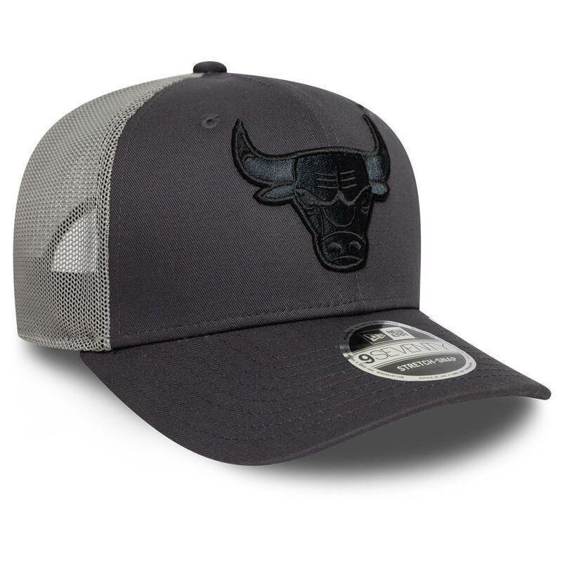 New Era Tonal 9Seventy Stretch Snap Chicago Bulls Dark Grey Cap, , large image number 2