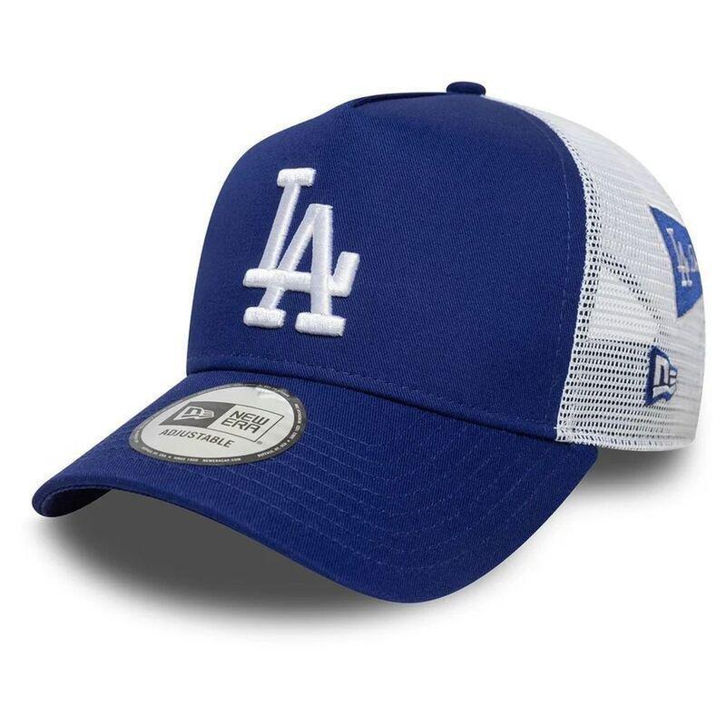 New Era Multi Patch Trucker Los Angeles Dodgers Dark Blue Cap (One Size), , medium