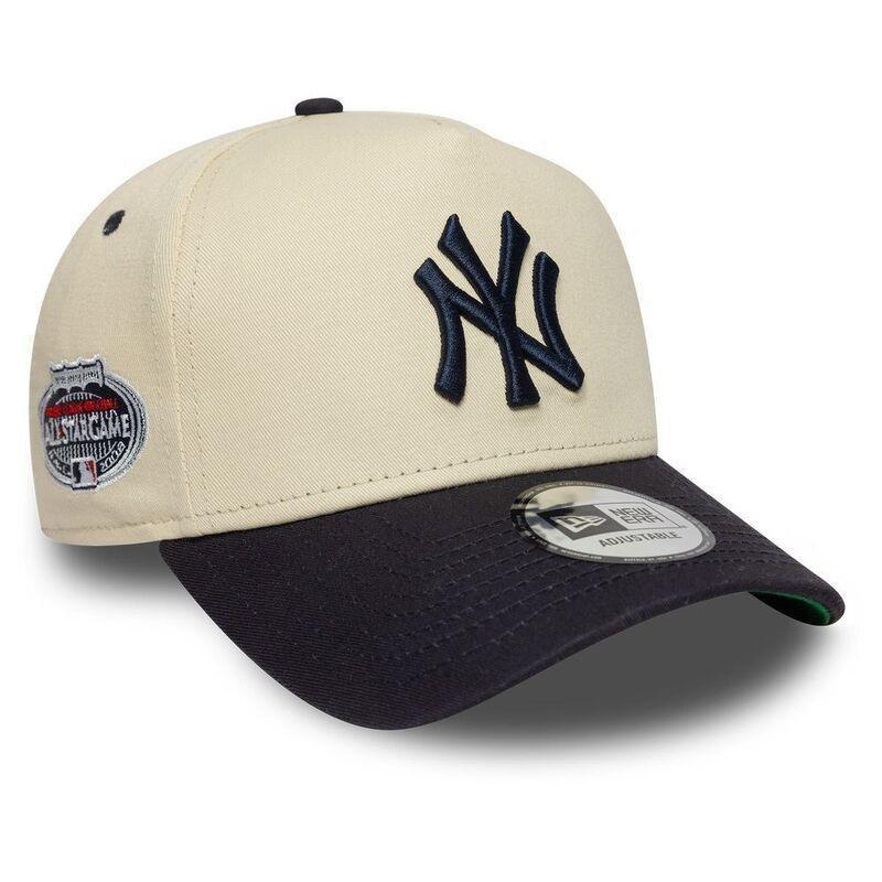 New Era Asg Patch Eframe New York Yankees Light Beige Cap (One Size), , large image number 0