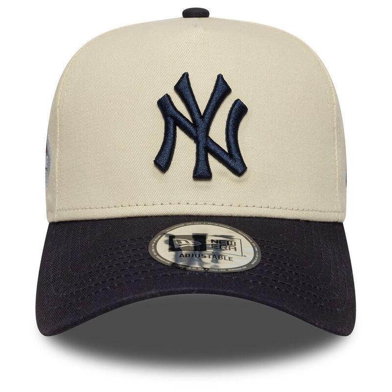 New Era Asg Patch Eframe New York Yankees Light Beige Cap (One Size), , large image number 1