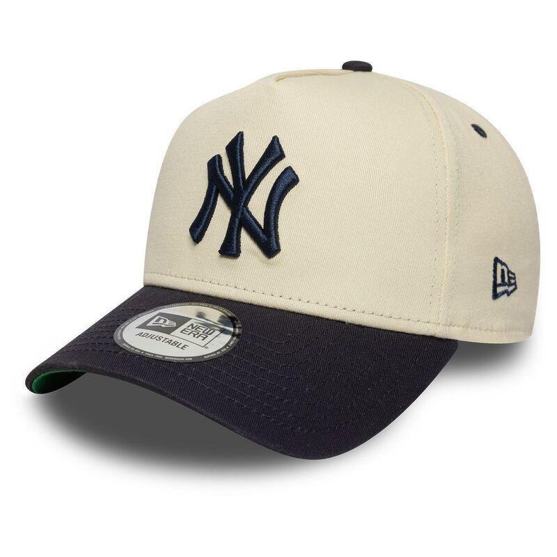 New Era Asg Patch Eframe New York Yankees Light Beige Cap (One Size), , large image number 2