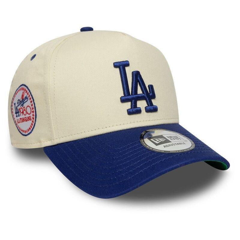 New Era Asg Patch Eframe Los Angeles Dodgers Light Beige Cap (One Size), , medium