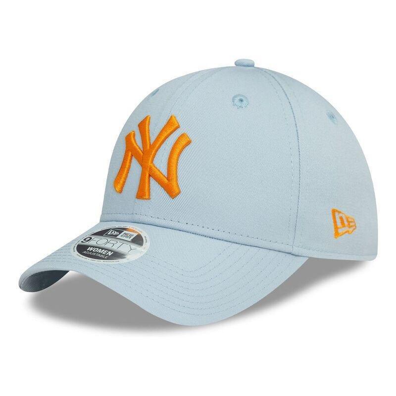 New Era Womens League Essential 9Forty New York Yankees Blue Cap (One Size), , medium