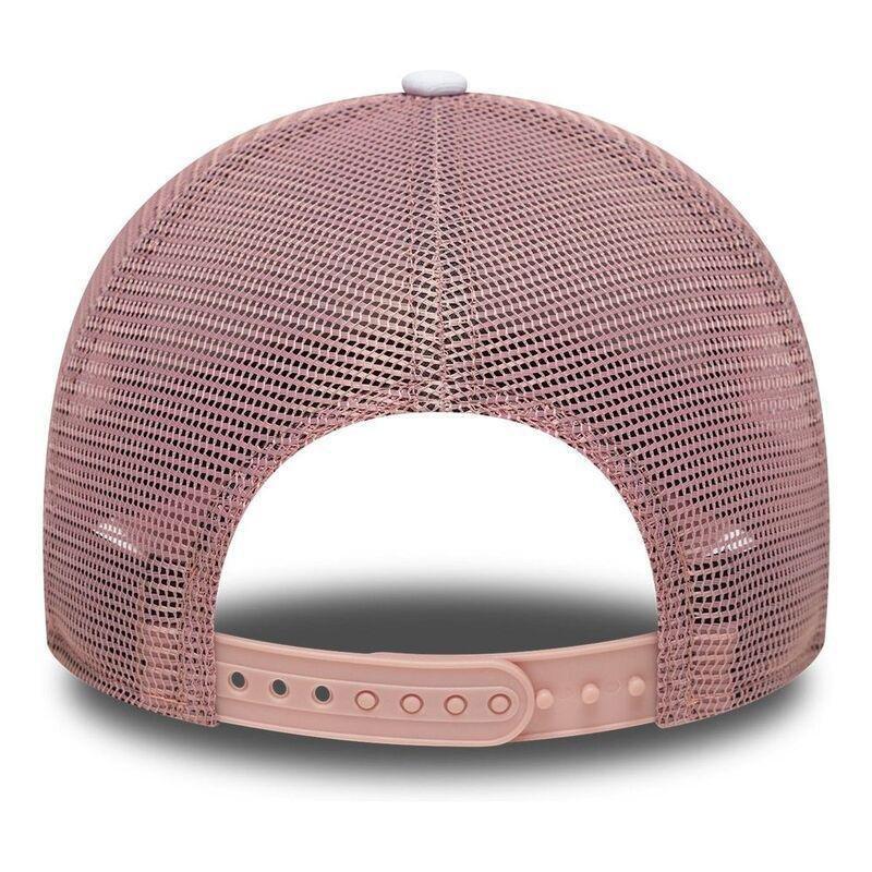 New Era Team Fruit Graphic Trucker New York Yankees Pink Cap (One Size), , medium