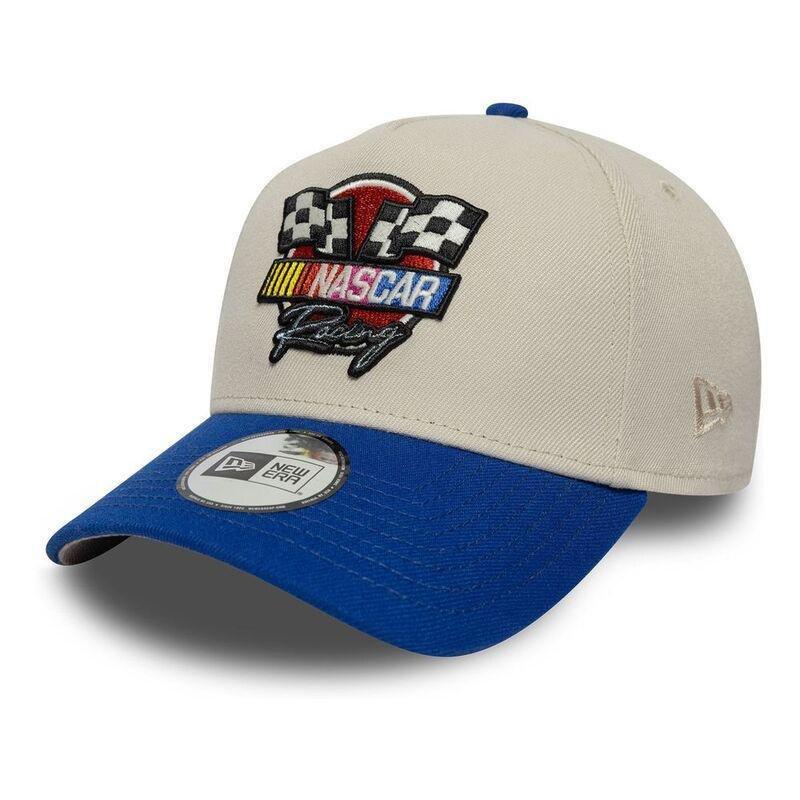New Era Nascar 9Forty Aframe Nascar Classics White Cap (One Size), , medium