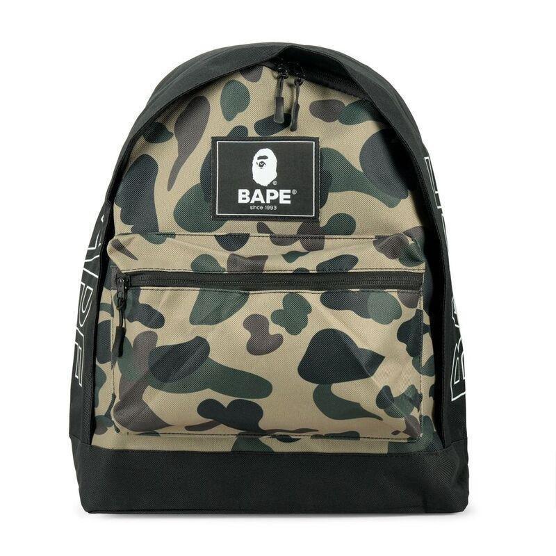 Bape Backpack - Green Camo, , large image number 0