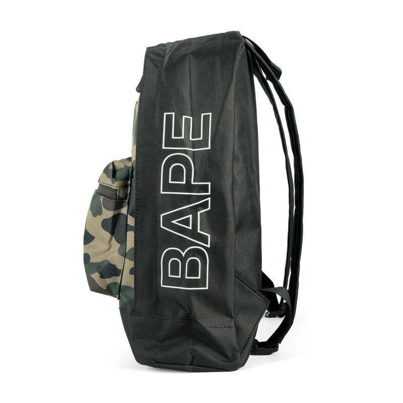 Bape Backpack - Green Camo, , large image number 1