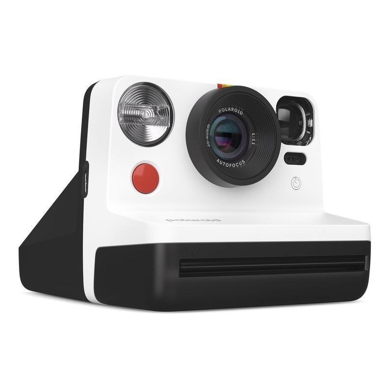Polaroid EB now Gen 2 B&W Instant Camera - White Frame & Strap, , large image number 2