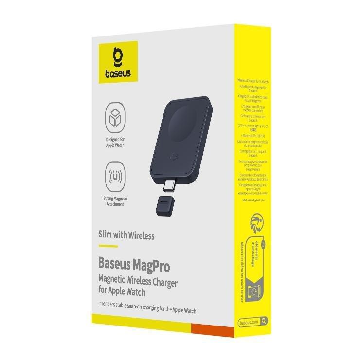 Baseus MagPro Magnetic Wireless Charger for E-Watch 2.5W - Cosmic Black, , large image number 6