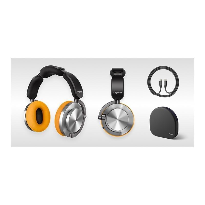 Dyson OnTrac Wireless Over-Ear Active Noise Cancelling Headphones - CNC Aluminium, , large image number 1