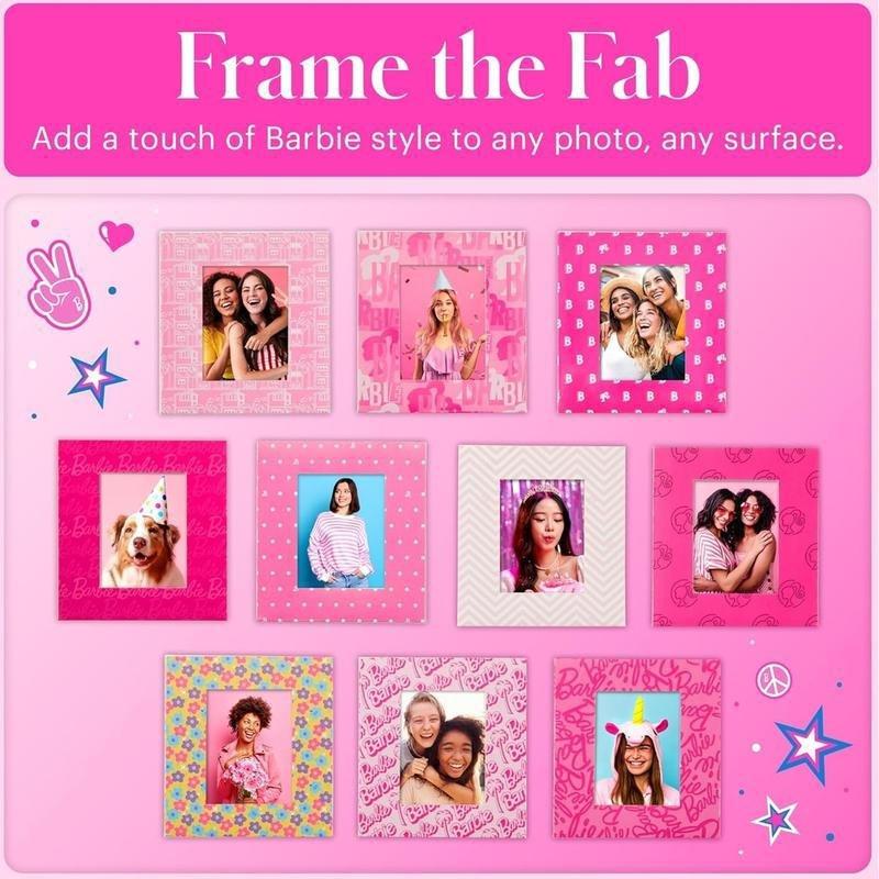 Kodak x Barbie Colorful & Decorative Barbie-Themed Paper Frames for 2x3 Photo Projects, , large image number 1