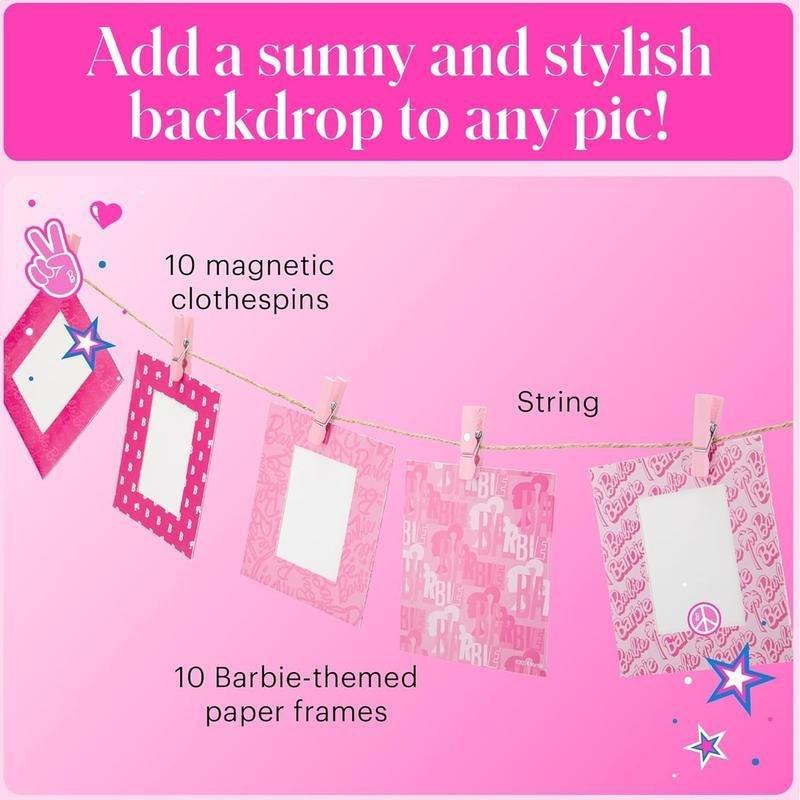 Kodak x Barbie Colorful & Decorative Barbie-Themed Paper Frames for 2x3 Photo Projects, , large image number 2