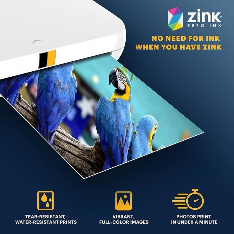 Kodak 2x3 Premium Zink Photo Paper Compatible with Kodak Smile Kodak Step Printomatic - 100 pack, , large image number 4