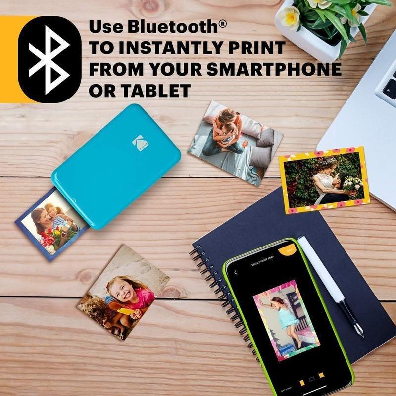 Kodak Step Mobile Instant Photo Printer 2x3 - Blue, , large image number 1