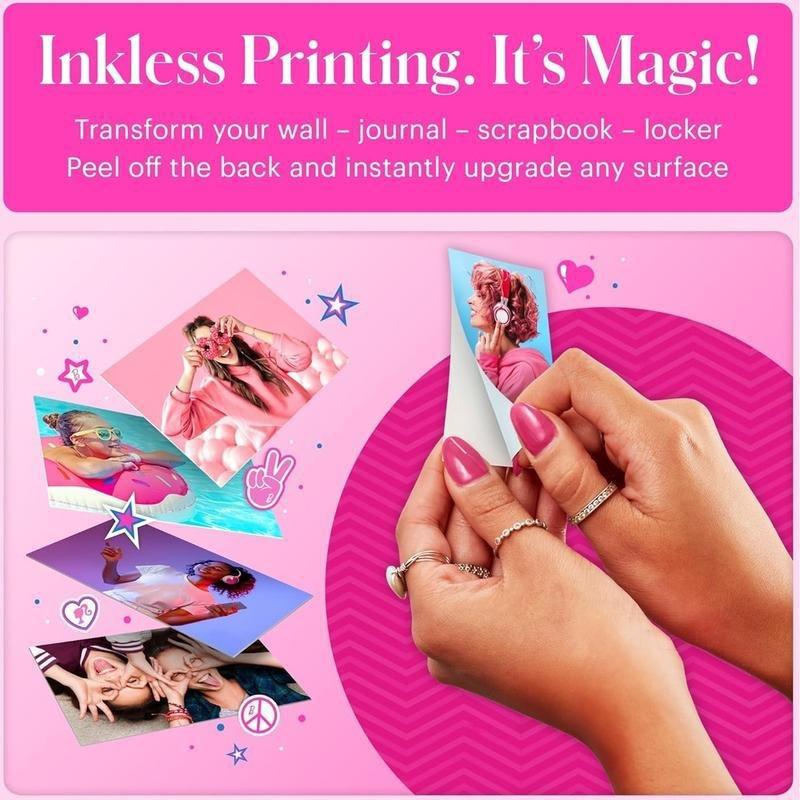 Kodak x Barbie Printomatic 2x3 Instant Print Camera 5MP Portable Instant Camera - Signature Style, , large image number 3