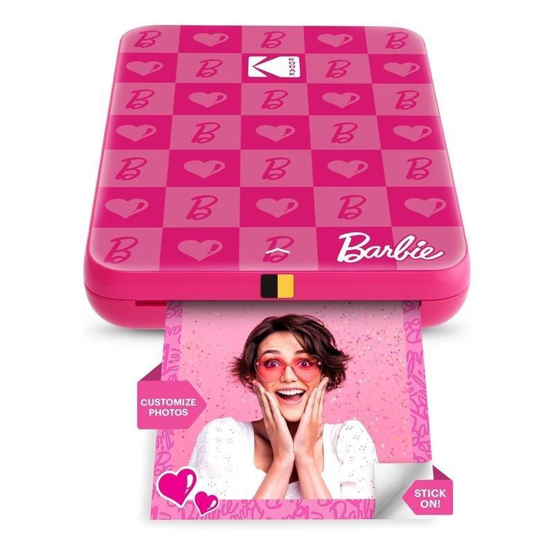 Kodak x Barbie Step Slim Wireless Instant Portable Photo Printer 2x3 Full Color Portable Printer - Iconic Style, , large image number 0