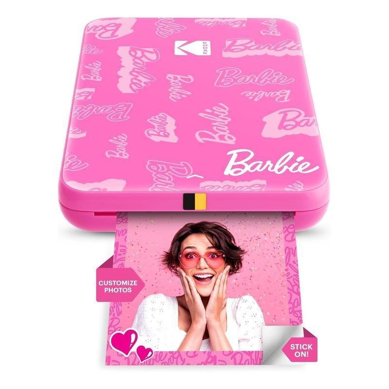 Kodak x Barbie Step Slim Wireless Instant Portable Photo Printer 2x3 Full Color Portable Printer - Signature Style, , large image number 0