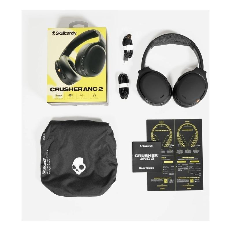 Skullcandy Crusher ANC 2 Wireless Noise Canceling Over-Ear Headphones - Preppy Blue, , large image number 4