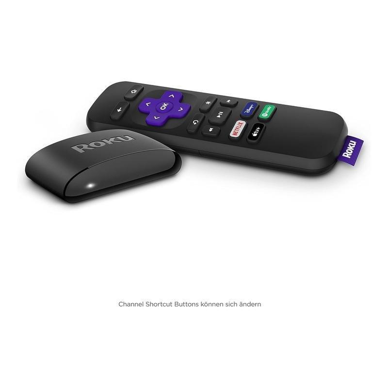Roku Express HD Brillant 4K Picture & Vivid HDR Colour Streaming Media Player, , large image number 1